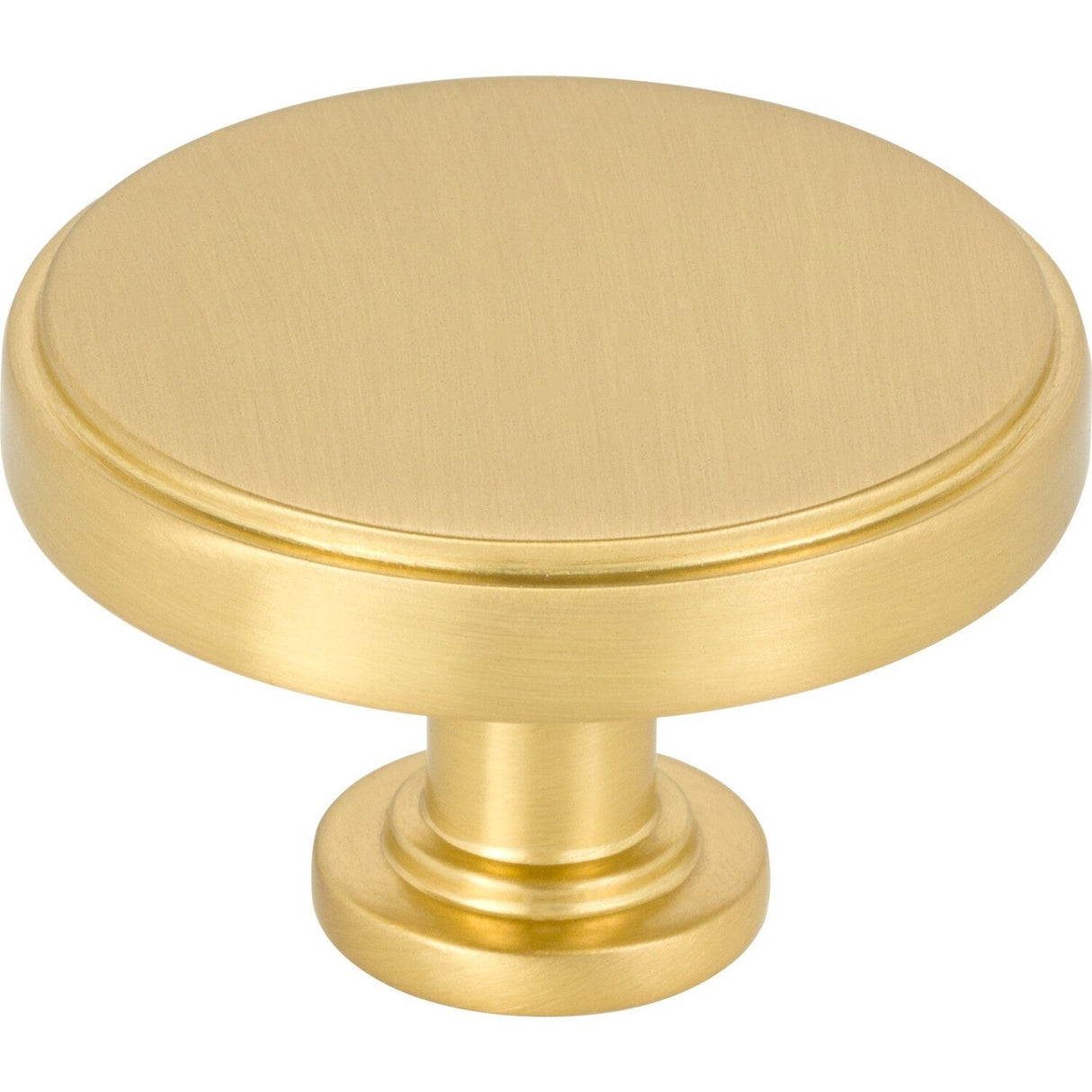 Jeffrey Alexander 171L-BG brushed gold cabinet knob