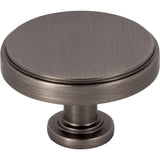 Jeffrey Alexander 171L-BNBDL brushed pewter cabinet knob
