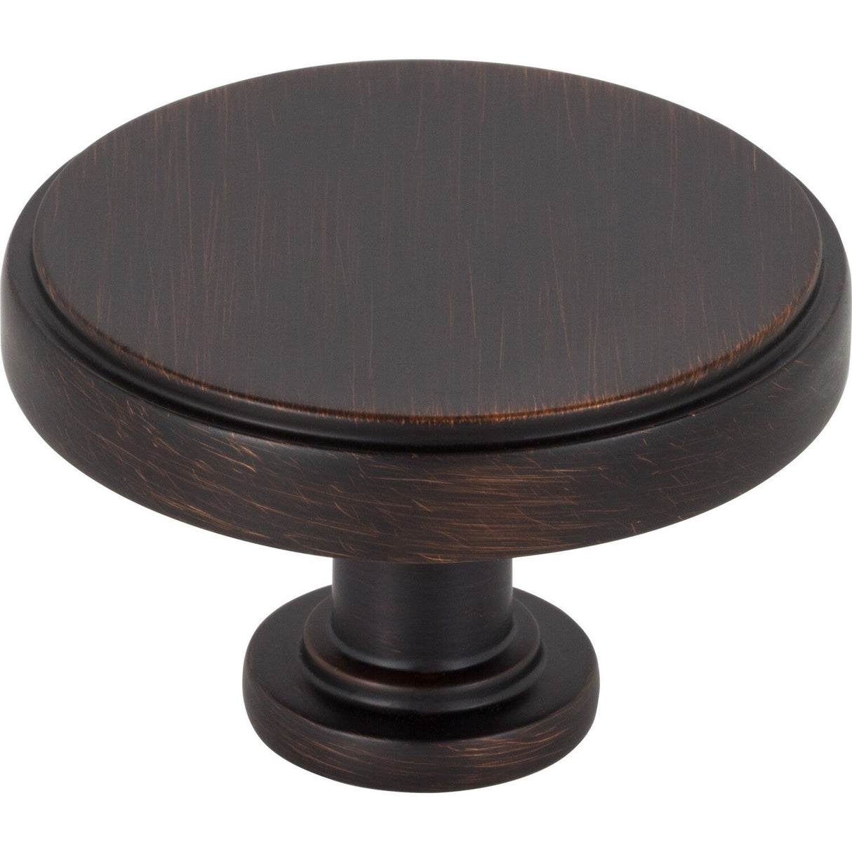 Jeffrey Alexander 171L-DBAC brushed oil rubbed bronze cabinet knob