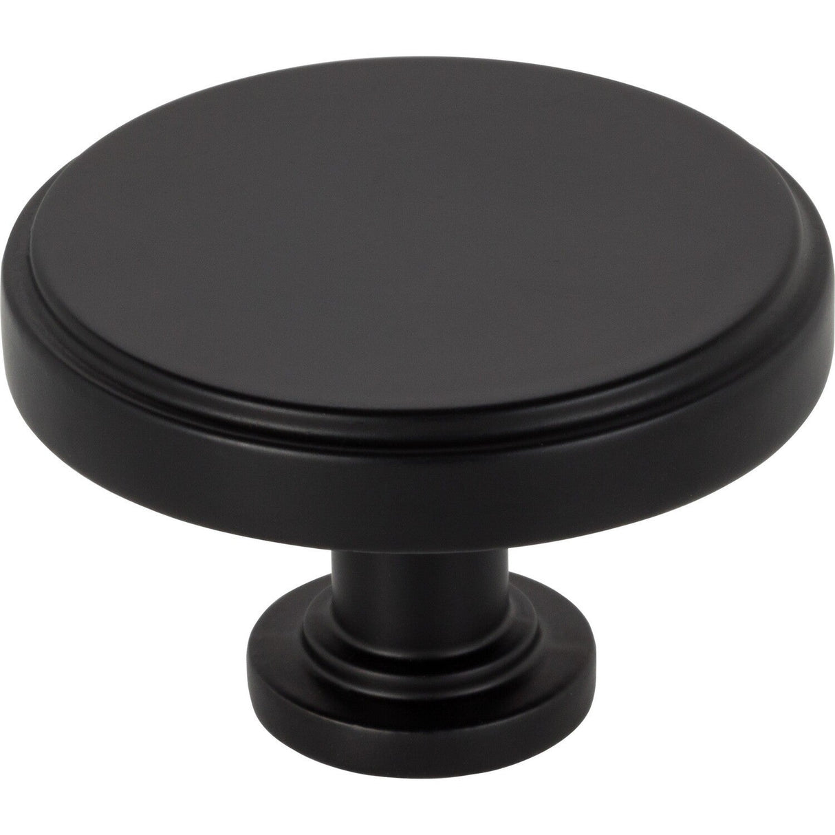 Jeffrey Alexander 171L-MB matte black cabinet knob