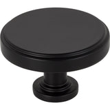 Jeffrey Alexander 171L-MB matte black cabinet knob