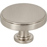 Jeffrey Alexander 171L-SN satin nickel cabinet knob