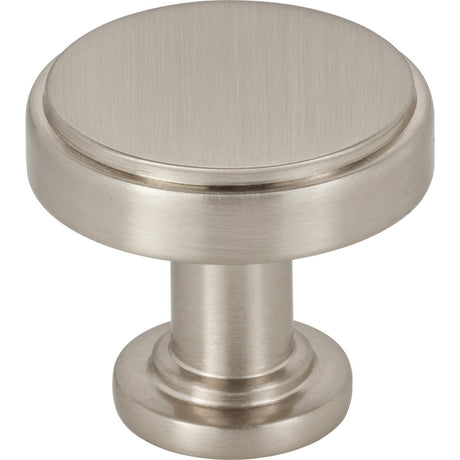 Jeffrey Alexander 171SN satin nickel cabinet knob