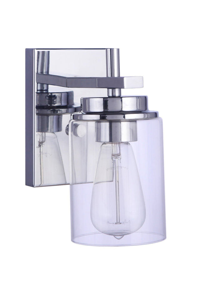 Craftmade 17405CH1 chrome wall sconce