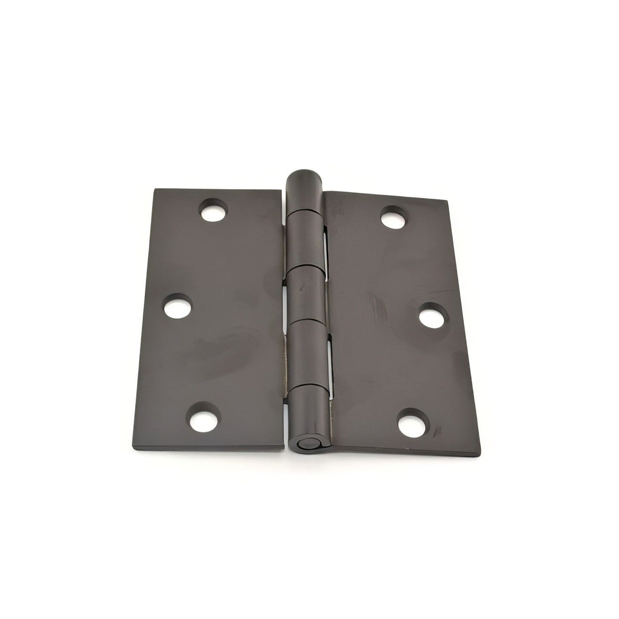 Hager 17413121DEA 1741 Collection plain bearing hinge in satin stainless, additional view