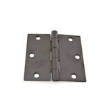 Hager 17413121DEA 1741 Collection plain bearing hinge in satin stainless, additional view
