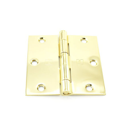 Hager 17413123EA 1741 Collection residential hinge in satin stainless, additional view