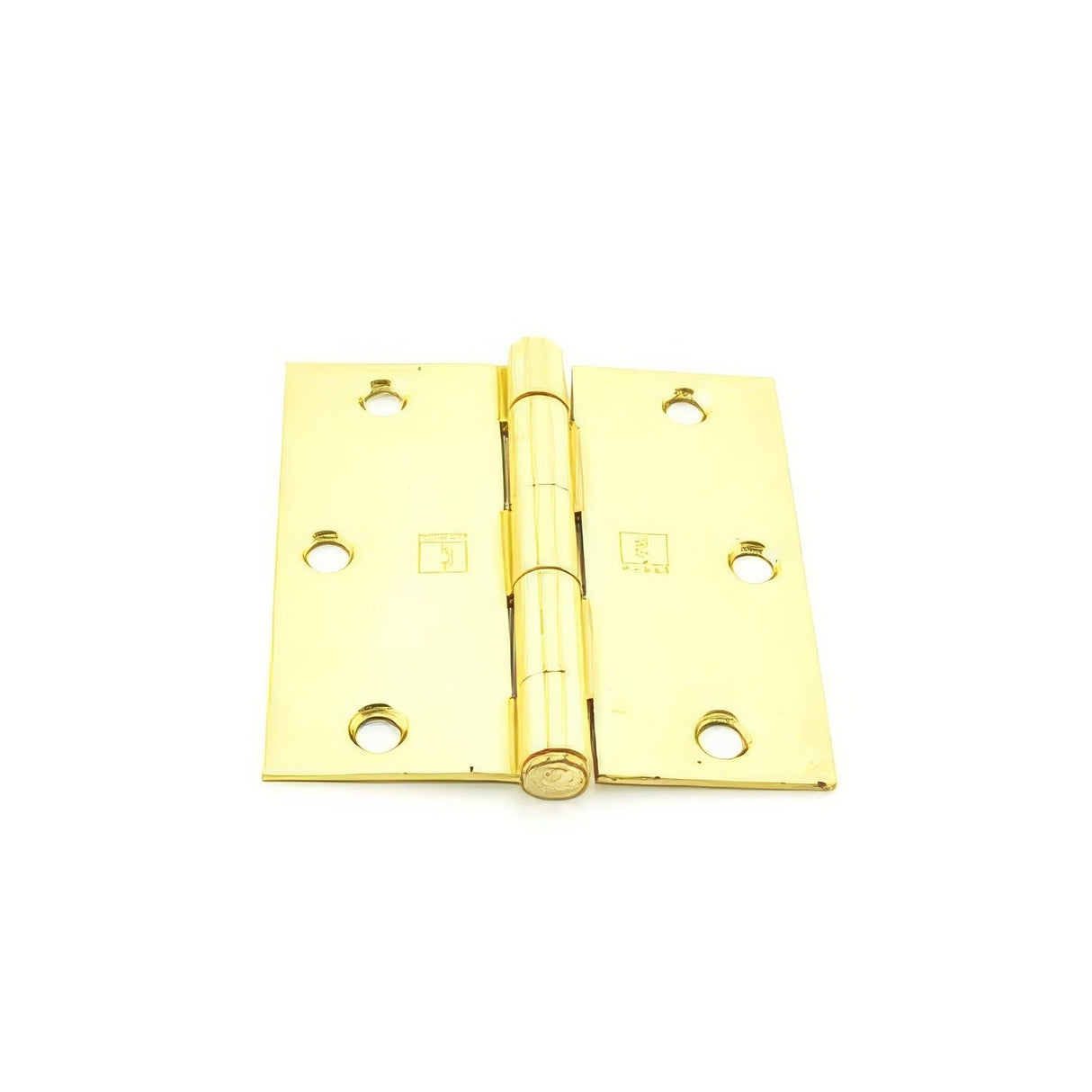 Hager 17413124EA satin brass plain bearing hinge