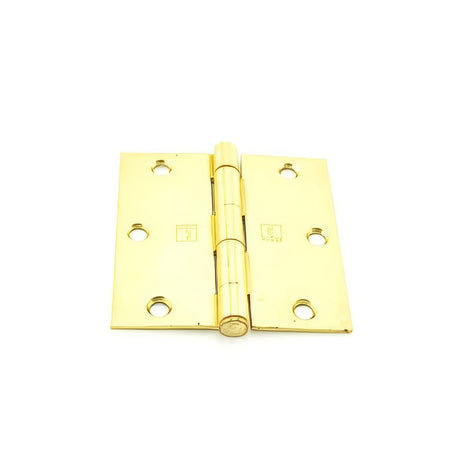 Hager 17413124EA satin brass plain bearing hinge