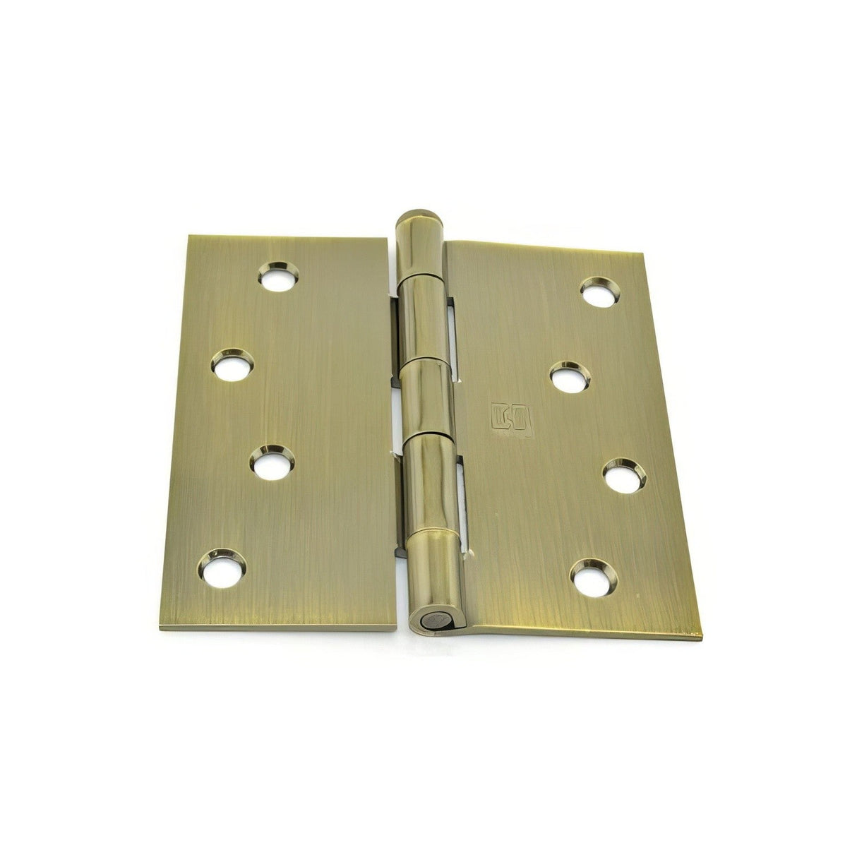 Hager 174145EA antique brass plain bearing hinge