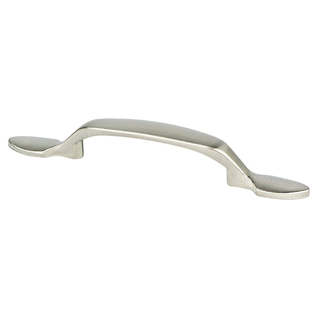 Berenson 1744-1BPN-P brushed nickel arched cabinet pull