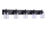 Craftmade 17441FB5 flat black vanity