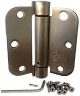 Hager 175131215 satin nickel spring hinge