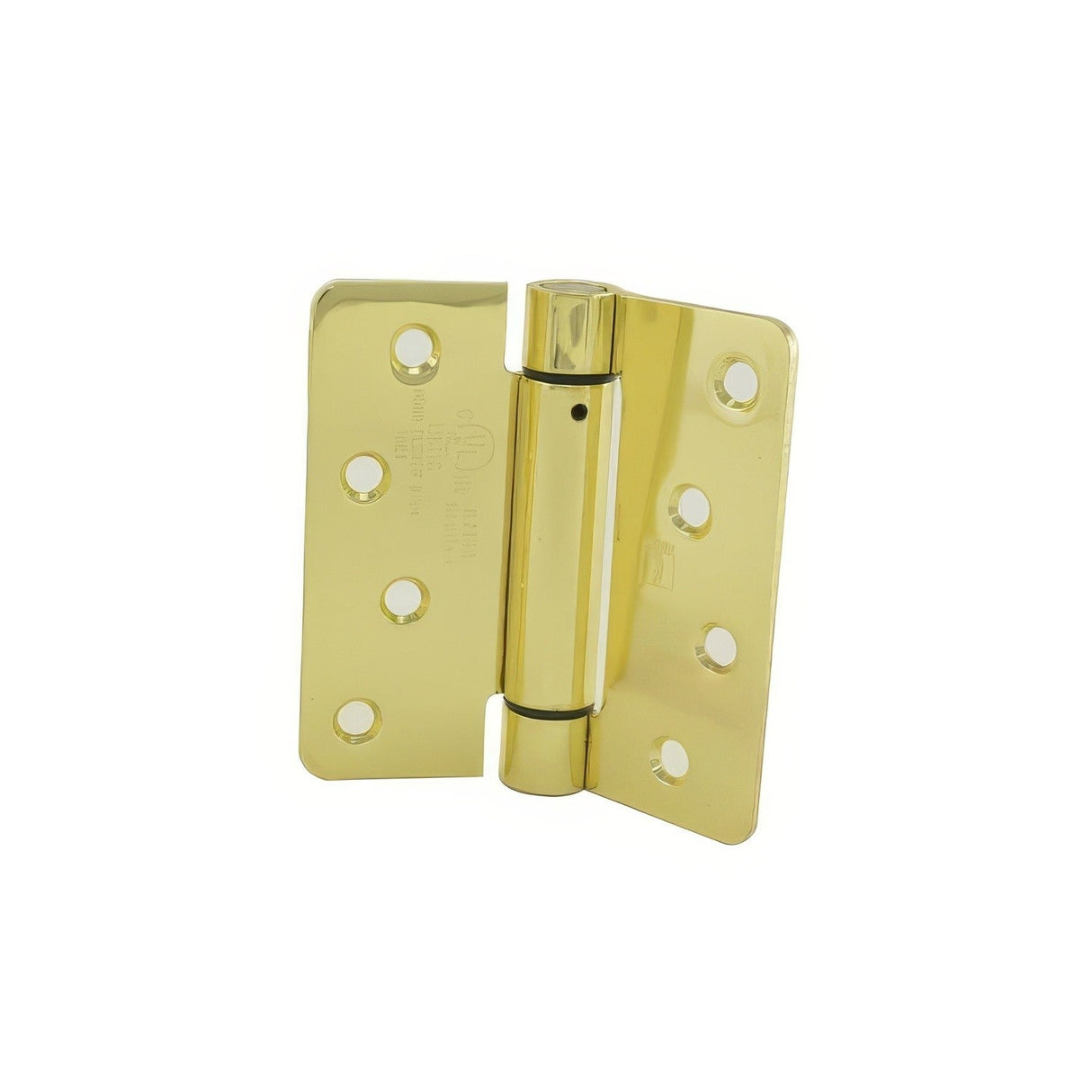Hager 175143 polished brass spring hinge