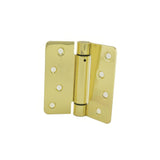 Hager 175143 polished brass spring hinge
