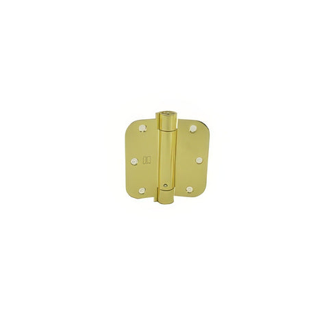 Hager 17523123 Residential spring hinge in satin stainless, additional view