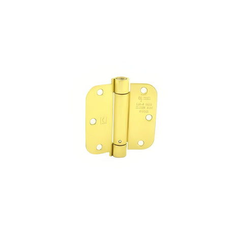 Hager 17523124 satin brass spring hinge