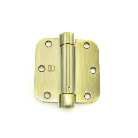 Hager 17523125 antique brass spring hinge