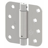 Hager 1752410A Residential spring hinge in satin nickel, additional view