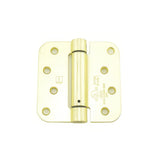 Hager 175244EA satin brass spring hinge