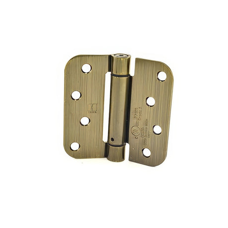 Hager 175245 antique brass spring hinge