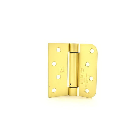 Hager 175444 Residential spring hinge in satin nickel, additional view