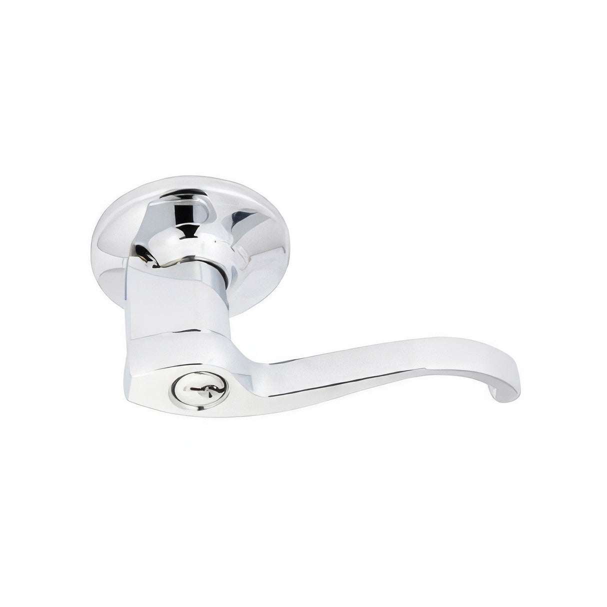 Better Home Products 15503PBRT polished brass keyed entry door lever