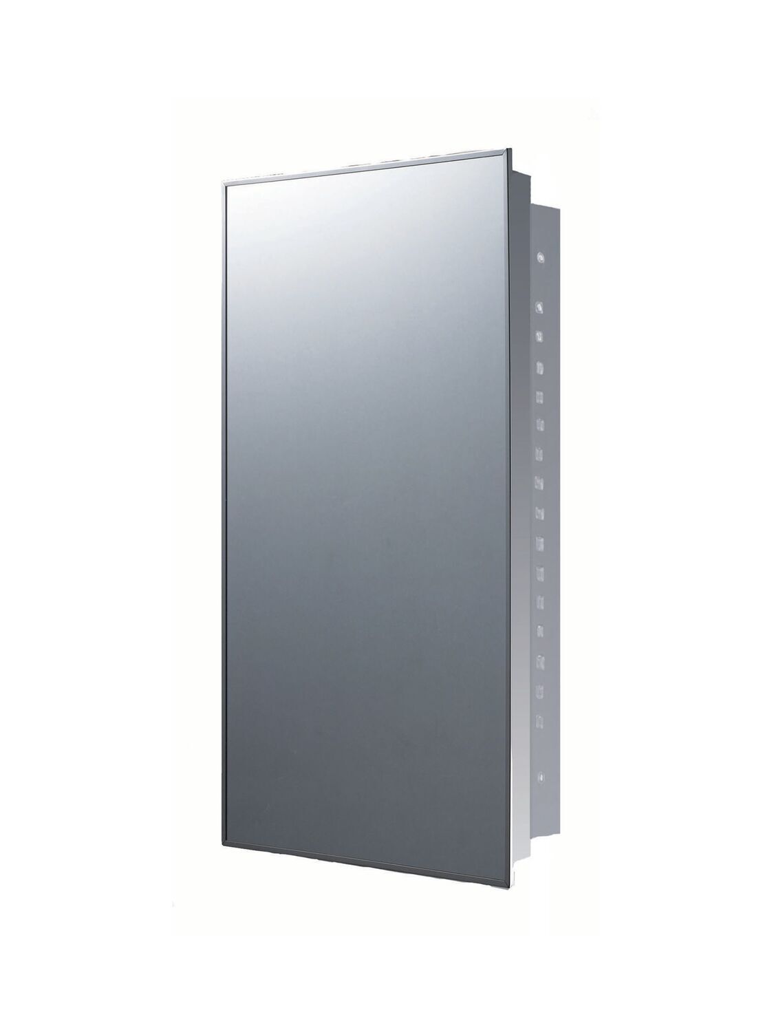 Ketcham Ketcham-175SS hardware in satin stainless, front view