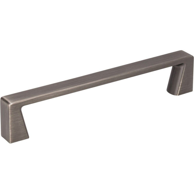 Jeffrey Alexander 177-128BNBDL brushed pewter cabinet drawer pull