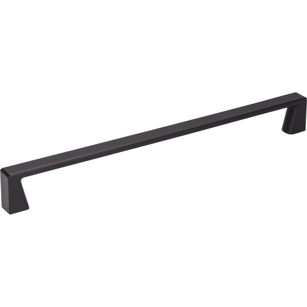 Jeffrey Alexander 177-224MB matte black cabinet drawer pull
