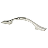 Berenson 1786-1BPN-P brushed nickel arched cabinet pull