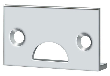 Deltana 178ASTU26 bright chrome strike plate