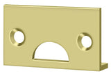 Deltana 178ASTU3 bright brass strike plate