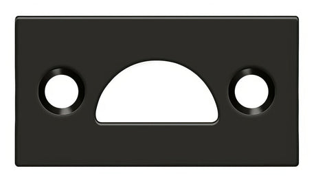 Deltana 178MSTU10B oil rubbed bronze strike plate