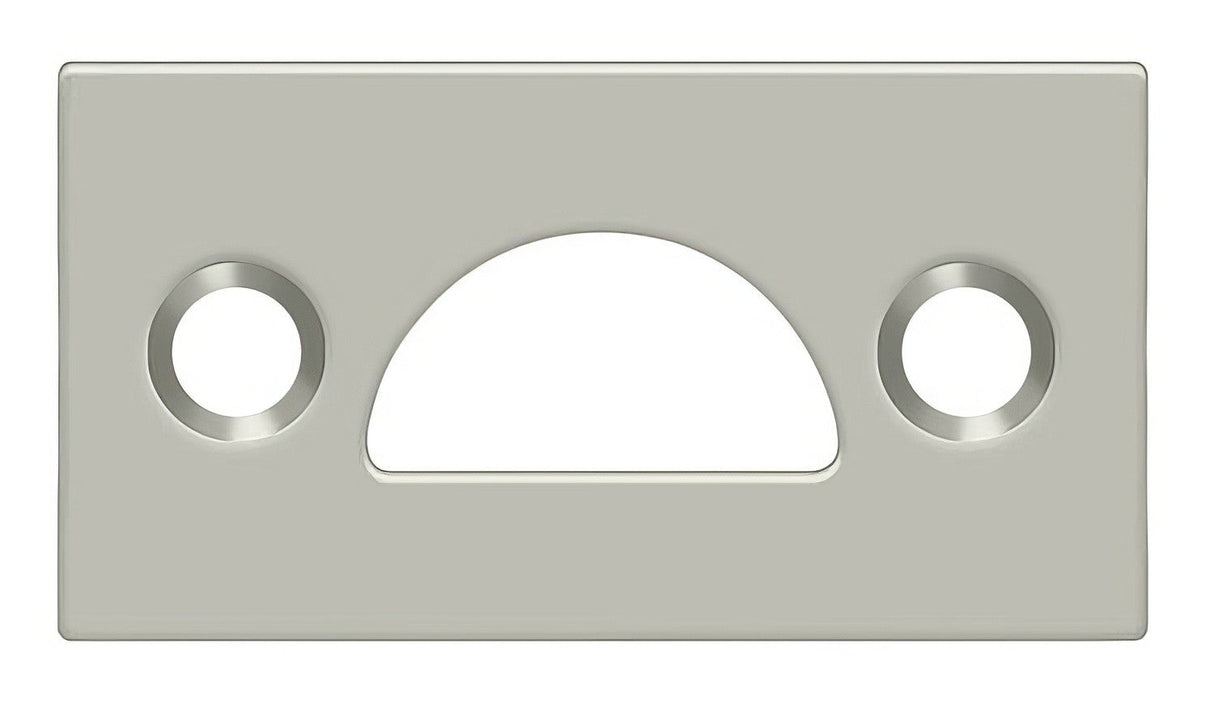 Deltana 178MSTU15 satin nickel strike plate