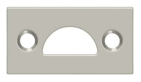 Deltana 178MSTU15 satin nickel strike plate