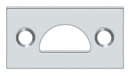 Deltana 178MSTU26 bright chrome strike plate
