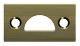 Deltana 178MSTU5 antique brass strike plate