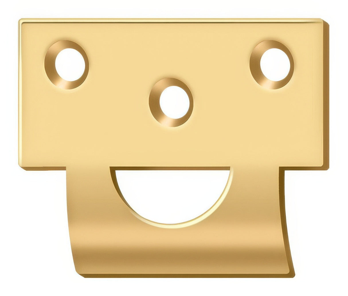 Deltana 178USTCR003 lifetime brass strike plate