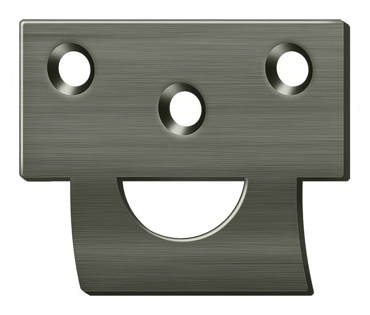 Deltana 178USTU15A antique nickel strike plate