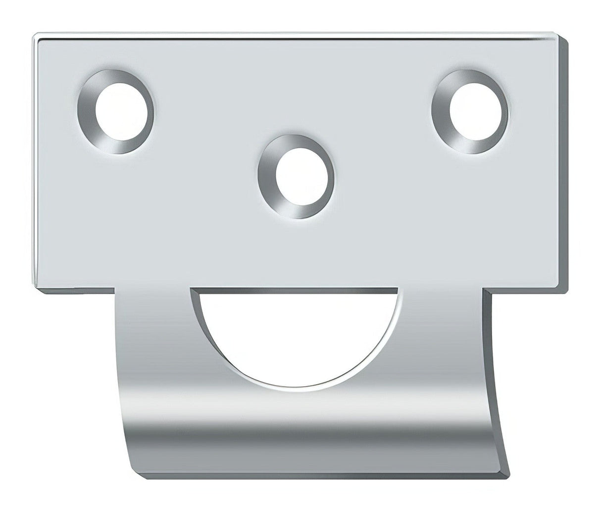 Deltana 178USTU26 bright chrome strike plate