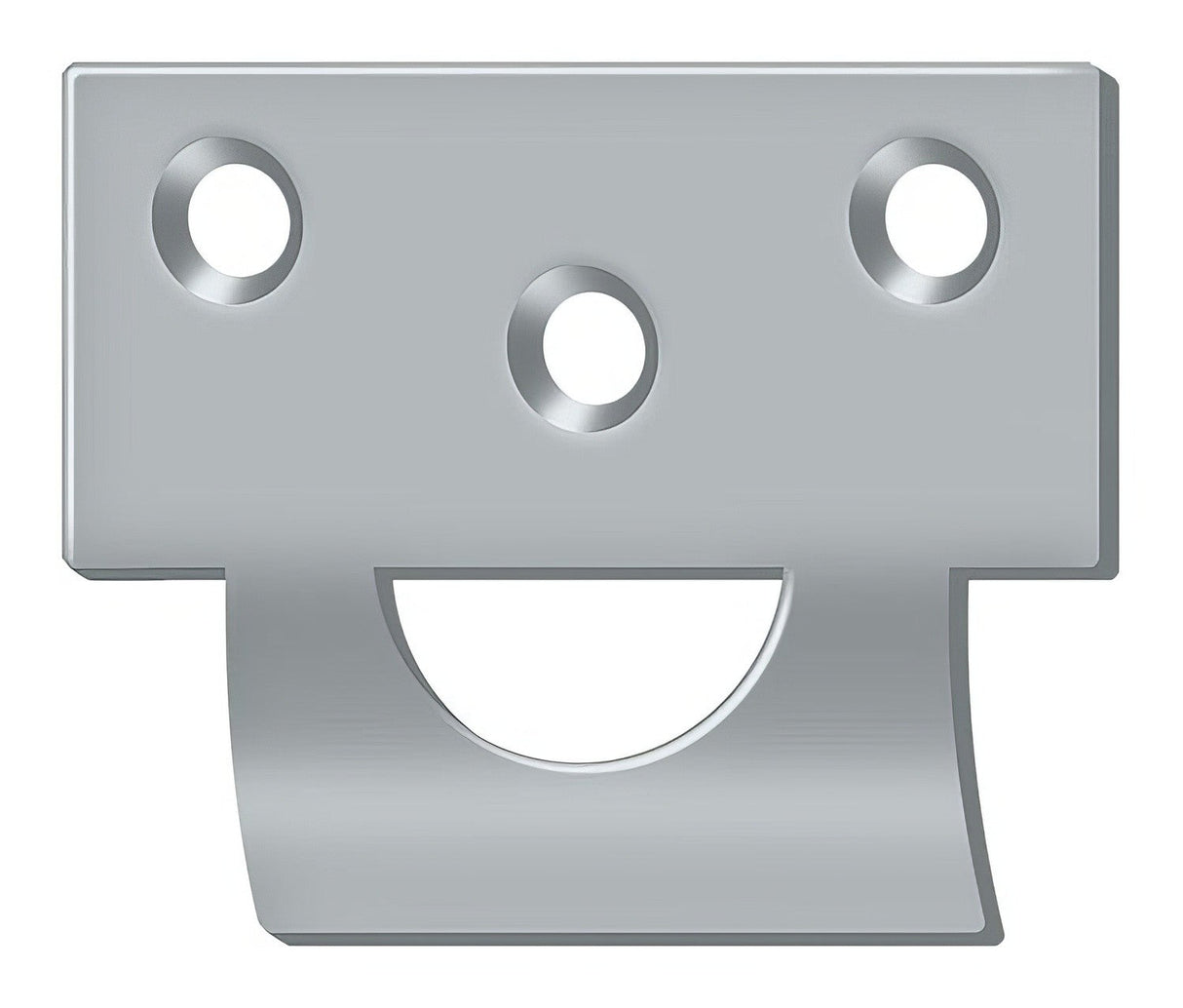 Deltana 178USTU26D satin chrome strike plate
