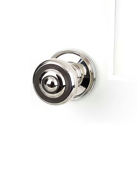Century Hardware 18126-14 polished nickel/polished brass cabinet knob