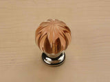 Century Hardware 18409-26R polished chrome/rose cabinet knob
