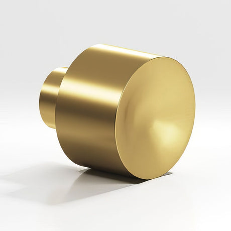 Colonial Bronze 1844 satin brass cabinet knob