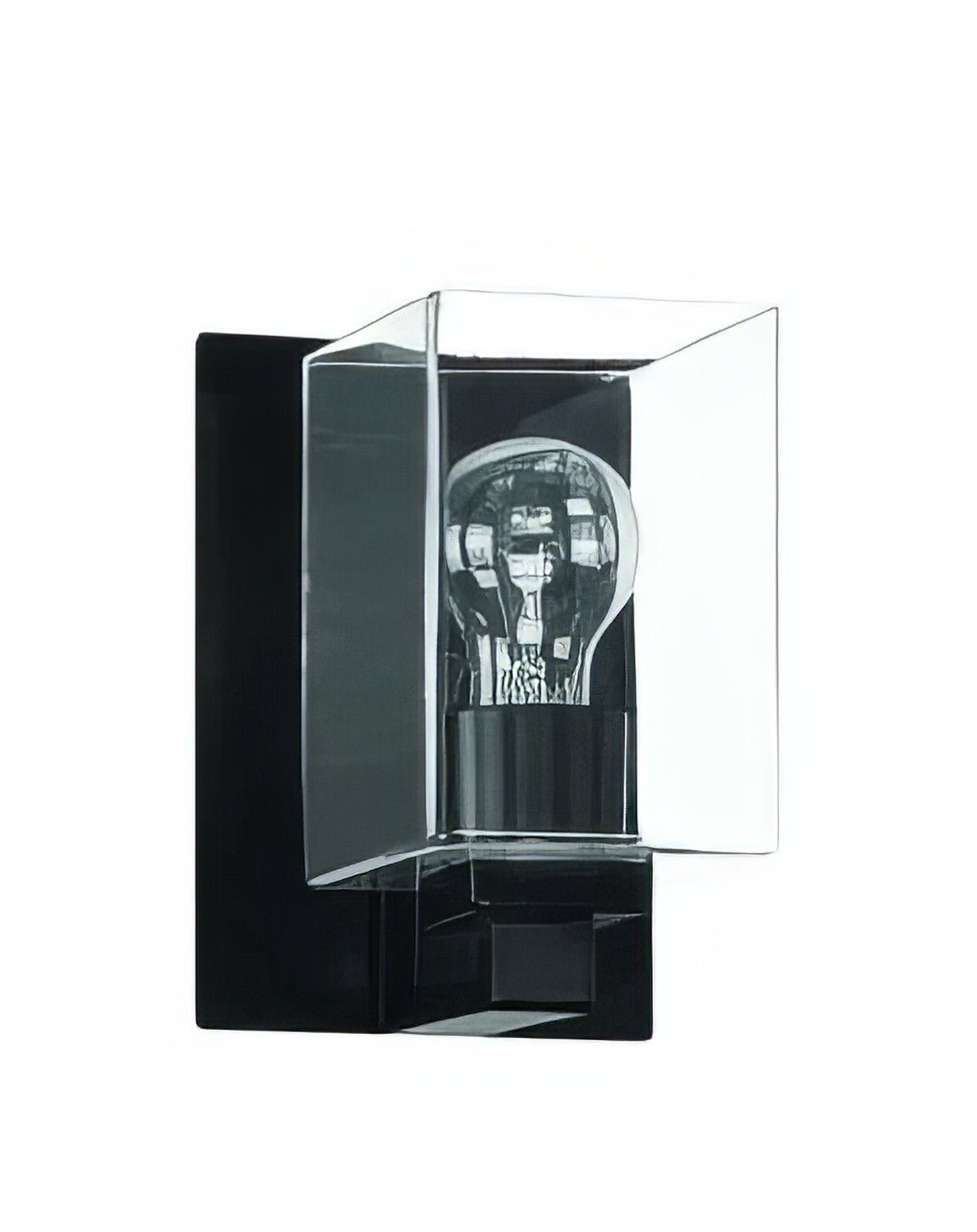 Craftmade 18506FB1 flat black wall sconce
