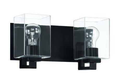 Craftmade 18514FB2 flat black vanity