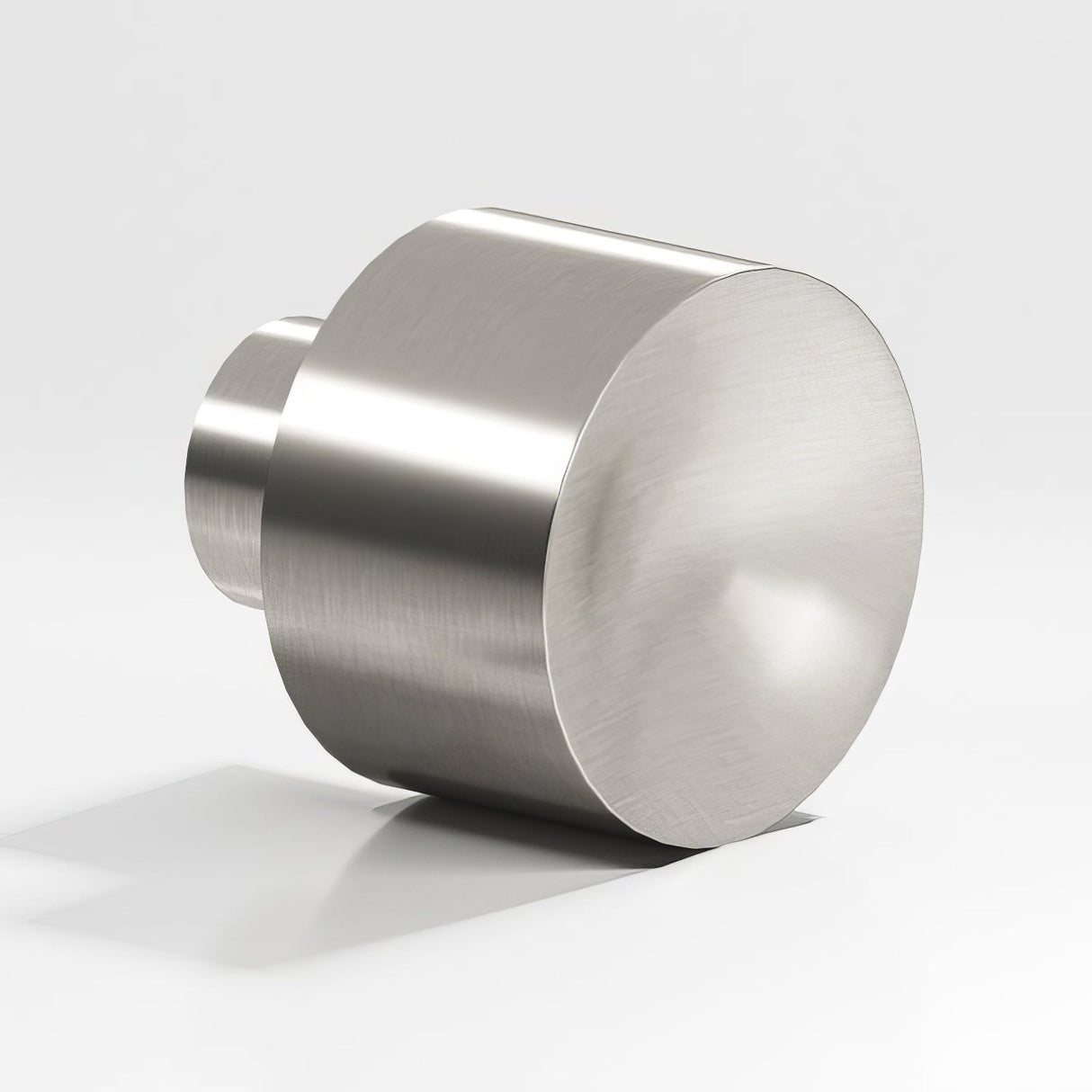 Colonial Bronze 18515 cabinet knob in polished brass, additional view