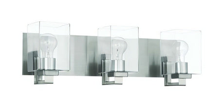 Craftmade 18524BNK3 brushed polished nickel vanity