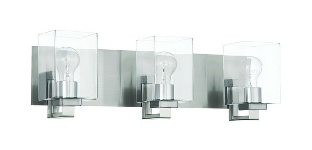Craftmade 18524BNK3 brushed polished nickel vanity